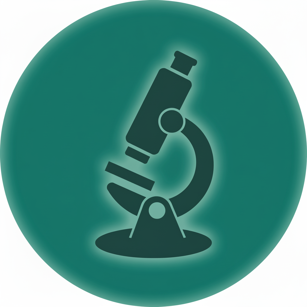 Icône microscope, chercher la cause